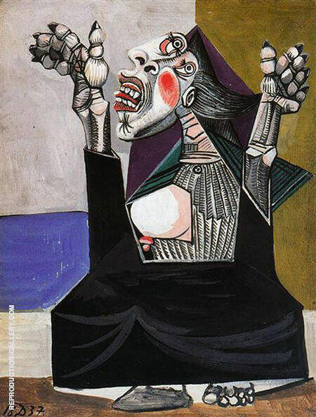 Woman Imploring 1937 by Pablo Picasso | Oil Painting Reproduction