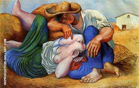 Sleeping Peasants 1919 By Pablo Picasso