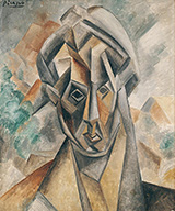 Portrait of Fernande 1909 By Pablo Picasso