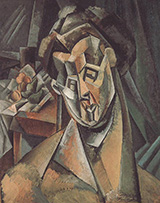 Woman with Pears Fernande 1909 By Pablo Picasso