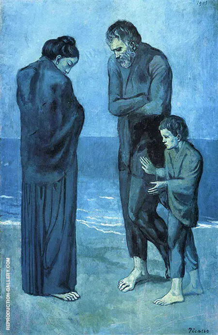 The Tragedy 1903 By Pablo Picasso