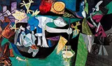 Night Fishing at Antibes 1939 By Pablo Picasso
