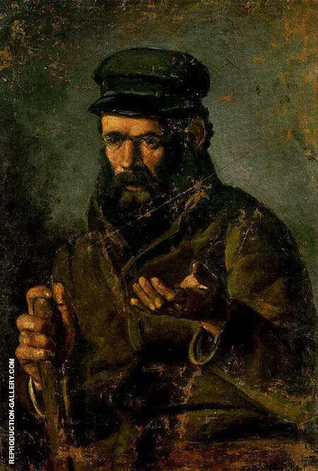 Beggar in a Cap 1895 By Pablo Picasso