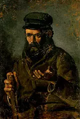 Beggar in a Cap 1895 By Pablo Picasso