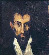 Head of a Man in the Style of El Greco 1899 By Pablo Picasso