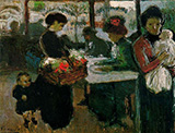 The Flower Vendor 1900 By Pablo Picasso