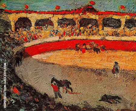 The Corrida 1901 By Pablo Picasso
