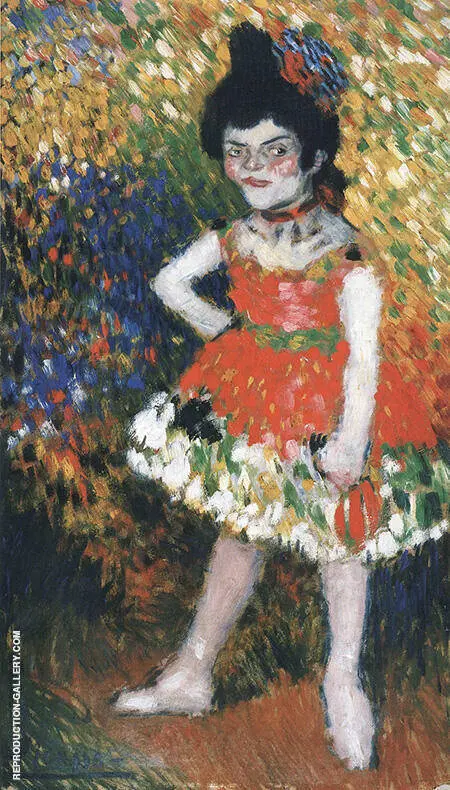 The Dwarf 1901 By Pablo Picasso
