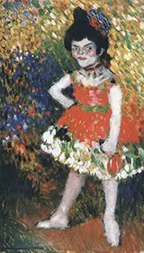 The Dwarf 1901 By Pablo Picasso