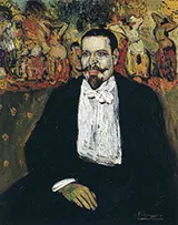 Portrait of Gustave Coquiot B 1901 By Pablo Picasso