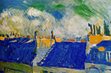 The Blue Roofs 1901 By Pablo Picasso