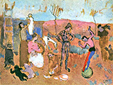 Circus Family The Tumblers 1905 By Pablo Picasso