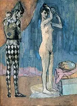 The Harlequins Family 1905 By Pablo Picasso