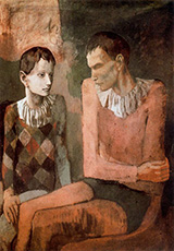 Acrobat and Young Harlequin 1905 By Pablo Picasso