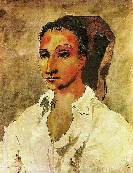 Young Man from Gosol 1906 By Pablo Picasso