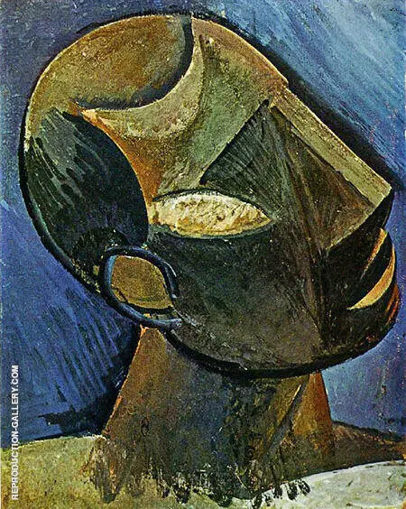 Head of a Man A 1908 By Pablo Picasso