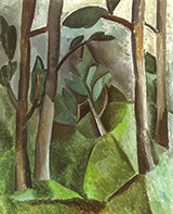 Landscape 1908 By Pablo Picasso