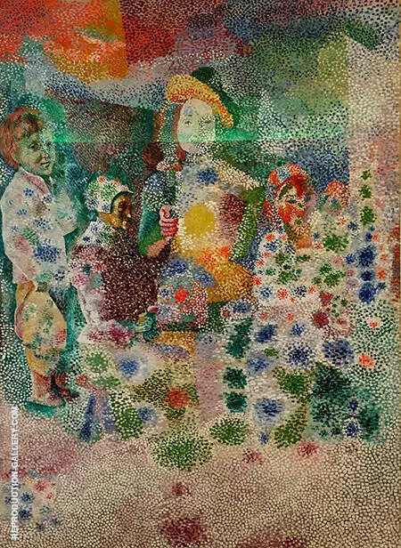 Man Learning on a Table 1916 By Pablo Picasso