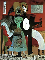 The Lovers 1919 By Pablo Picasso