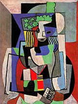 The Schoolgirl 1919 By Pablo Picasso