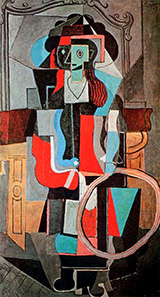 Girl with a Hoop 1919 By Pablo Picasso
