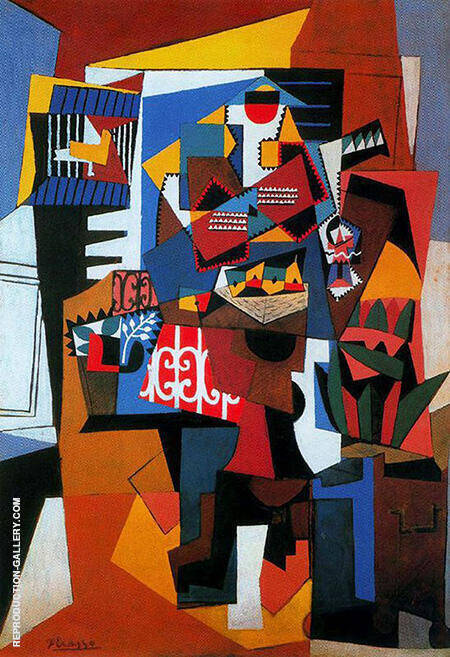 The Bird Cage 1923 by Pablo Picasso | Oil Painting Reproduction