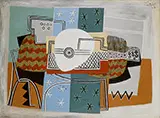 Still Life with Mandolin 1924 By Pablo Picasso