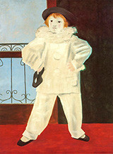 Paul Pierrot The Artists Son 1925 By Pablo Picasso