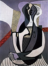 Seated Woman c1926 By Pablo Picasso