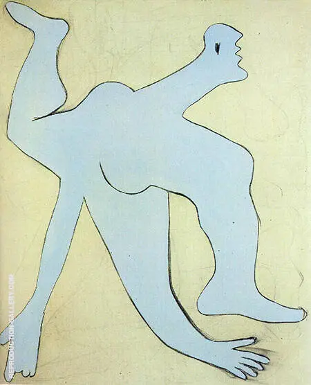 The Blue Acrobat 1929 By Pablo Picasso