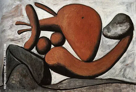 Woman Throwing a Stone 1931 By Pablo Picasso