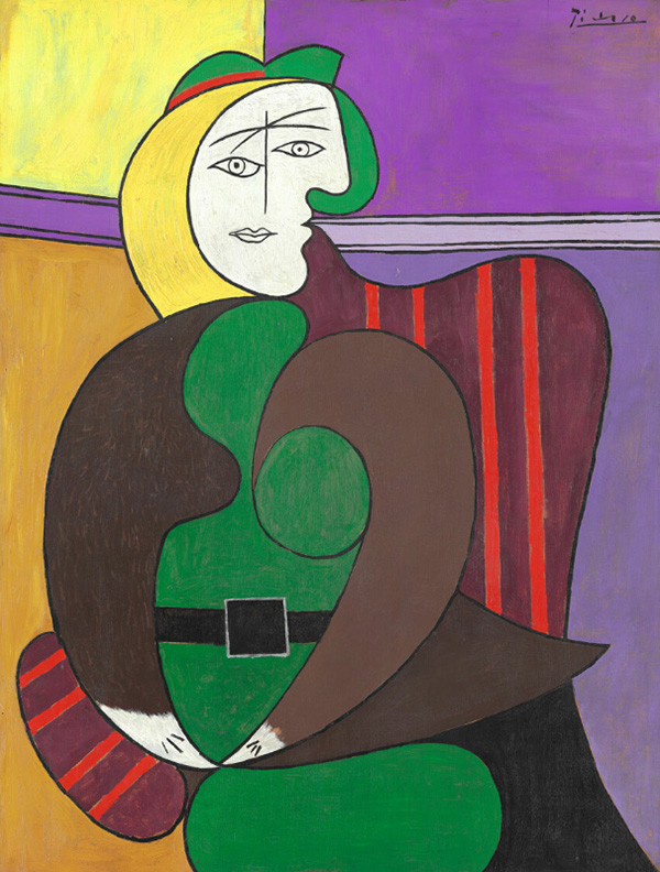 The Red Armchair 1931 by Pablo Picasso | Oil Painting Reproduction