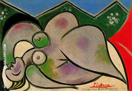Reclining Nude A 1932 By Pablo Picasso