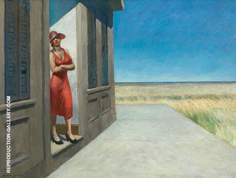 South Carolina Morning 1955 By Edward Hopper
