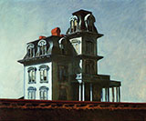 House by the Railroad By Edward Hopper