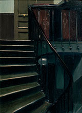 Stairway at 48 Rue de Lille Paris By Edward Hopper