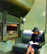 Compartment C Car 1938 By Edward Hopper