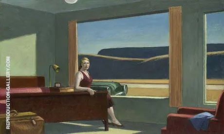 Western Motel By Edward Hopper