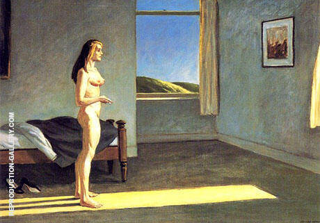 Woman in the Sun by Edward Hopper | Oil Painting Reproduction