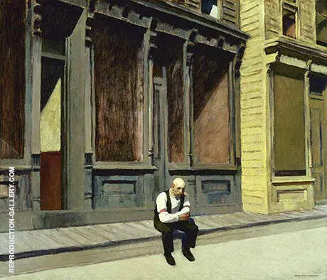 Sunday 1926 By Edward Hopper