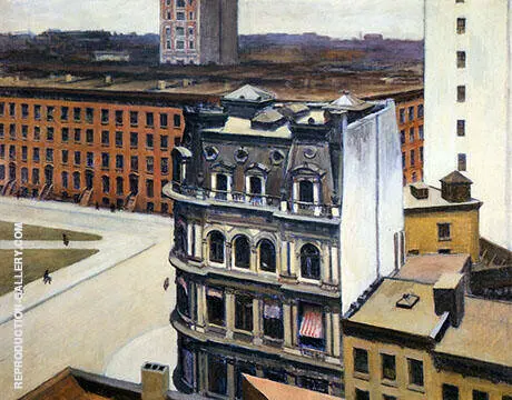 The City 1927 By Edward Hopper