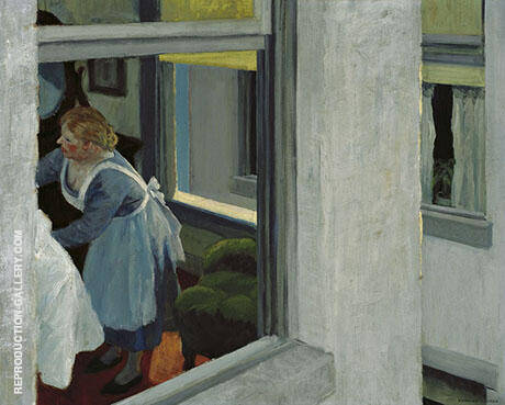 Apartment Houses 1923 by Edward Hopper | Oil Painting Reproduction