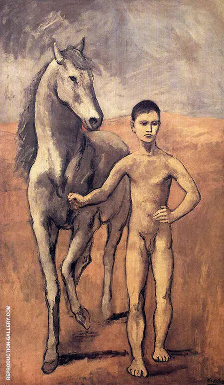 Boy Leading a Horse 1906 By Pablo Picasso