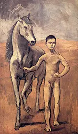 Boy Leading a Horse 1906 By Pablo Picasso