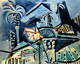 Landscape 1972 By Pablo Picasso