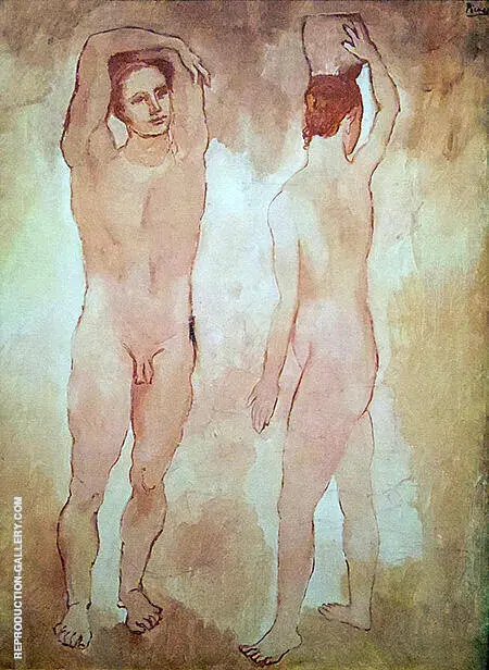 Adolescents 1906 By Pablo Picasso
