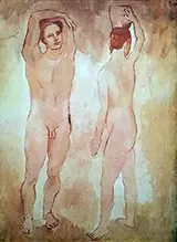 Adolescents 1906 By Pablo Picasso