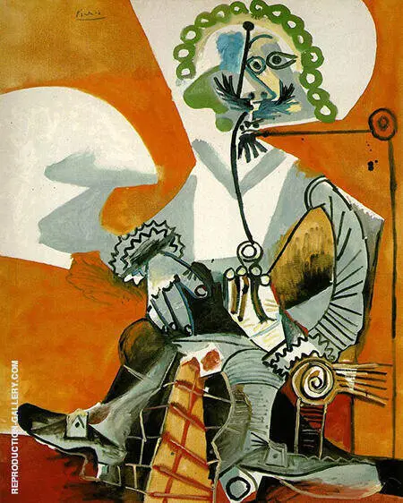 Musketeer with Pipe 1968 By Pablo Picasso