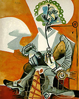 Musketeer with Pipe 1968 By Pablo Picasso