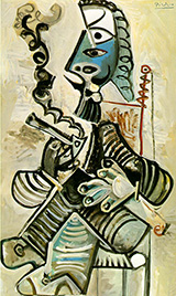 The Smoker 1968 By Pablo Picasso